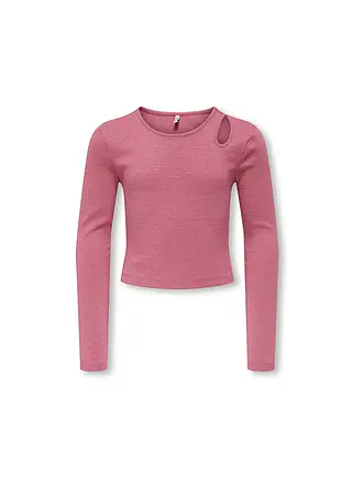 ONLY | Mädchen Langarmshirt KOGTRINNY | rosa